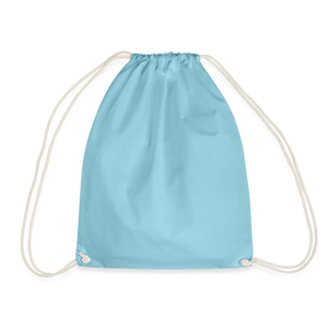 Drawstring Bag - aqua