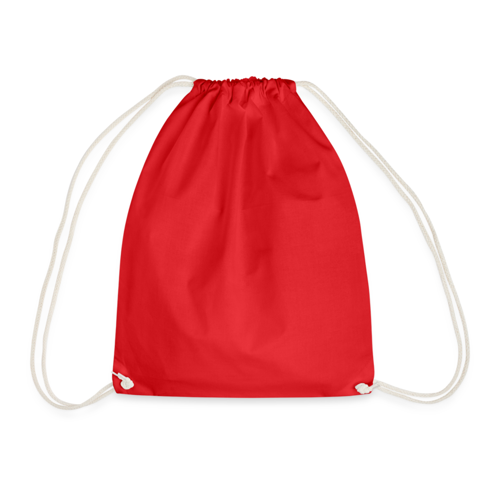 Drawstring Bag - red