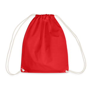 Drawstring Bag - red