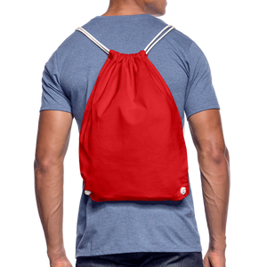 Drawstring Bag - red