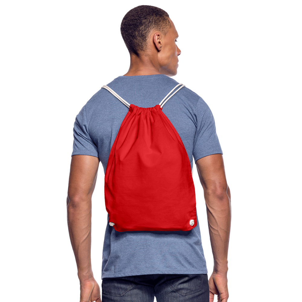 Drawstring Bag - red