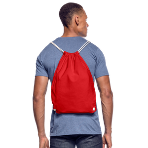 Drawstring Bag - red