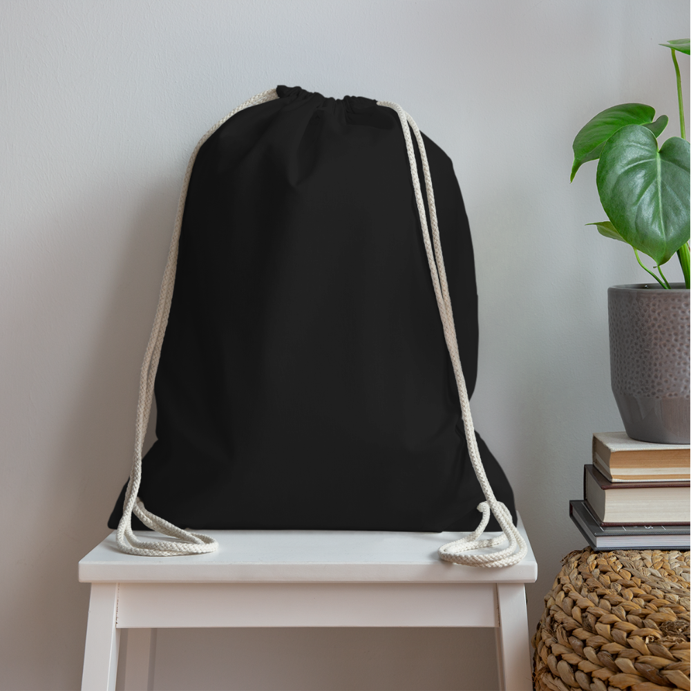 Drawstring Bag - black