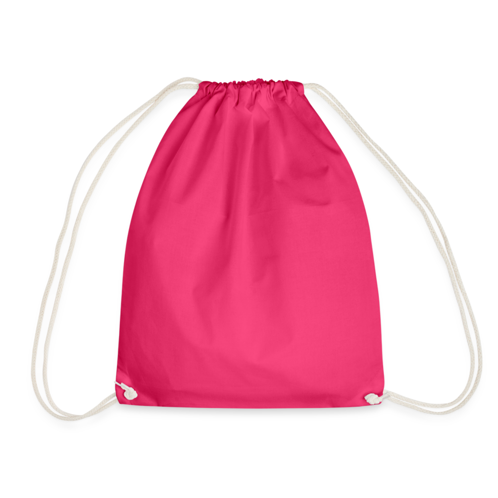 Drawstring Bag - fuchsia