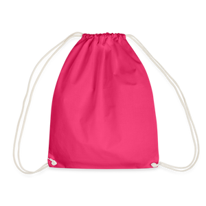 Drawstring Bag - fuchsia