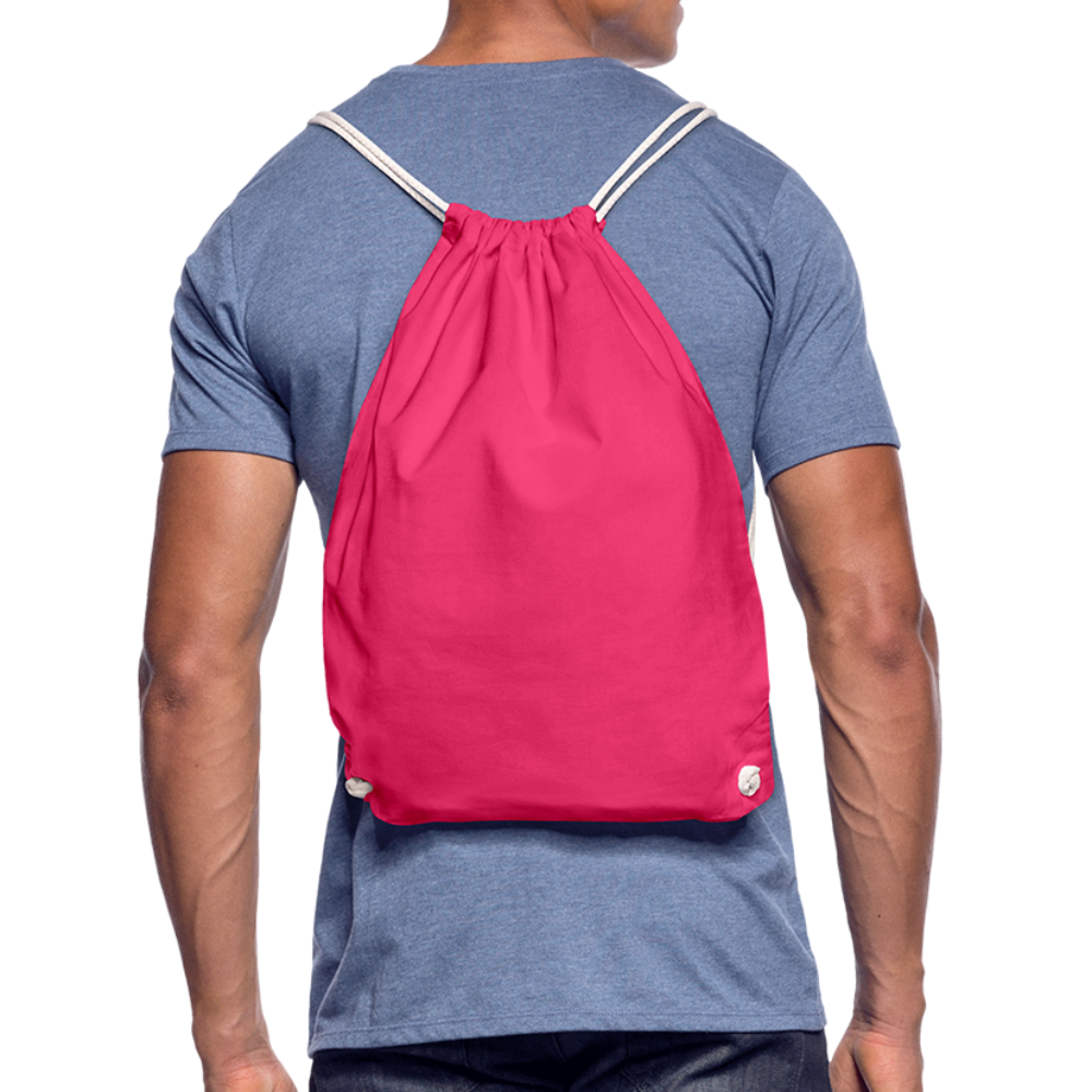 Drawstring Bag - fuchsia