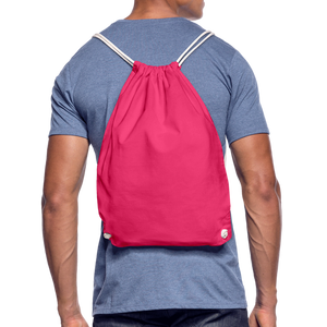 Drawstring Bag - fuchsia