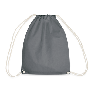 Drawstring Bag - grey