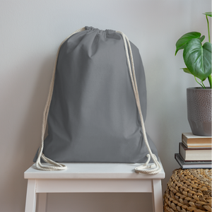 Drawstring Bag - grey