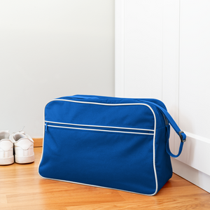 Retro Bag - blue/white