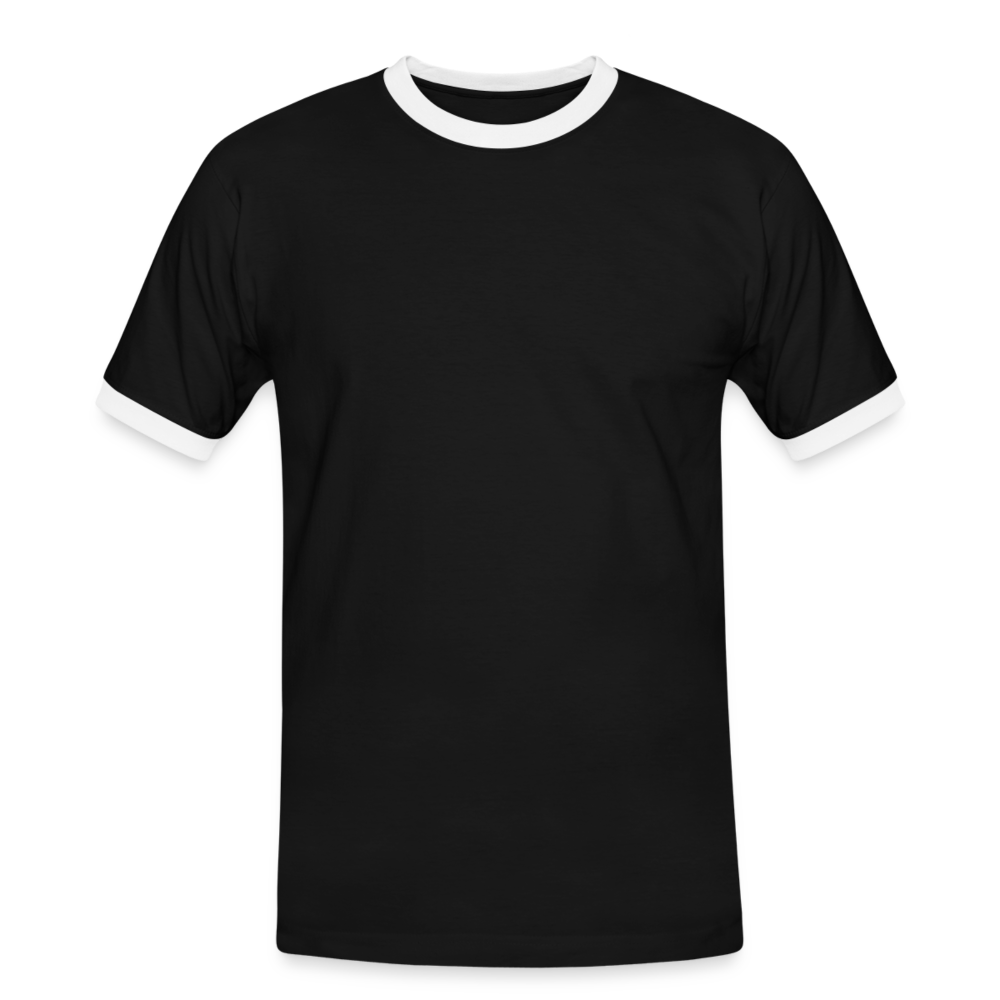 Men's Ringer Shirt - black/white