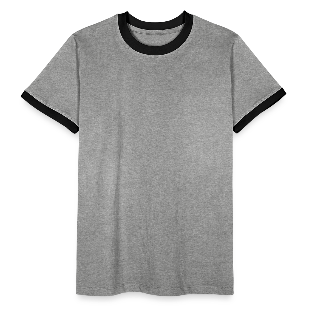 Men's Ringer Shirt - heather grey/black