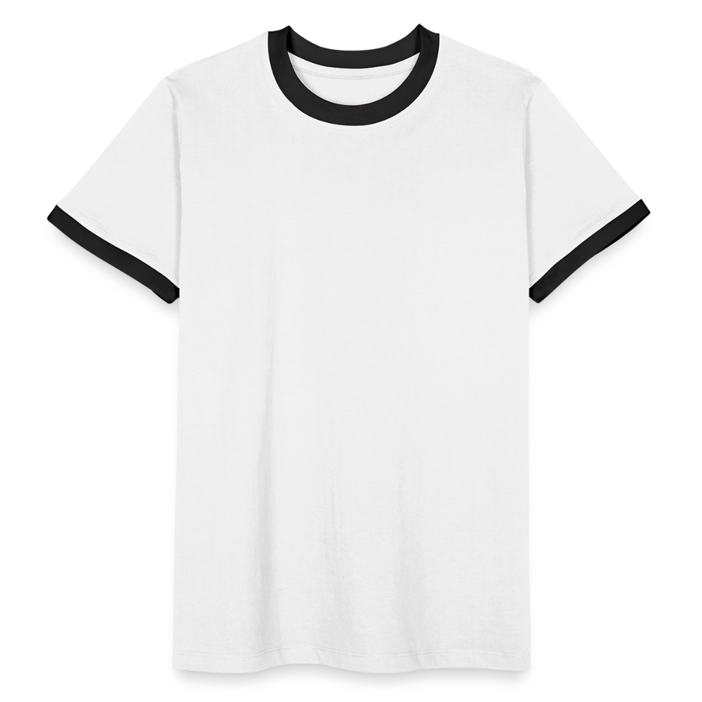 Men's Ringer Shirt - white/black