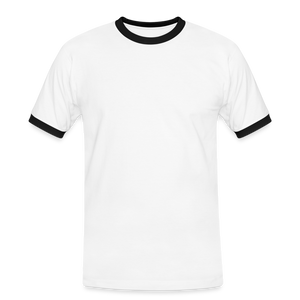 Men's Ringer Shirt - white/black