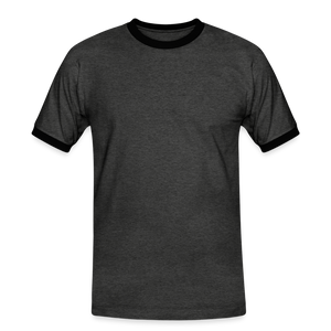 Men's Ringer Shirt - charcoal/black