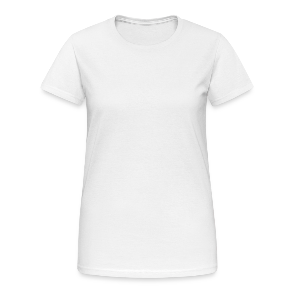 Women’s Gildan Heavy T-Shirt - white