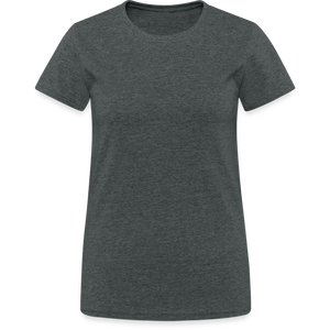 Women’s Gildan Heavy T-Shirt - dark heather grey