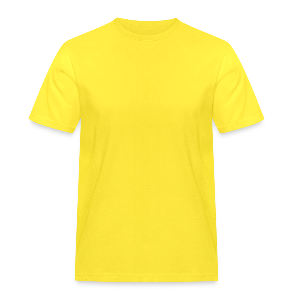 Men’s Workwear T-Shirt - yellow