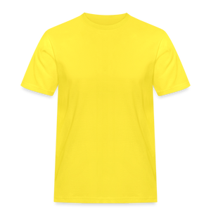 Men’s Workwear T-Shirt - yellow