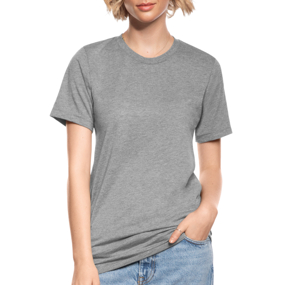 Unisex Tri-Blend T-Shirt by Bella & Canvas - heather grey