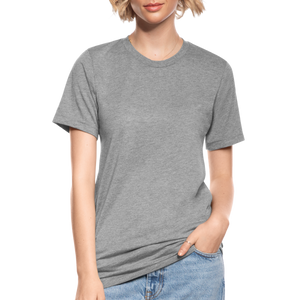 Unisex Tri-Blend T-Shirt by Bella & Canvas - heather grey