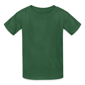 Kids T-Shirt by Russell - bottle green