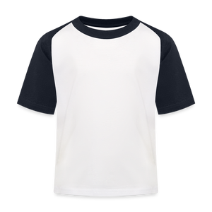 Kids’ Baseball T-Shirt - white/navy