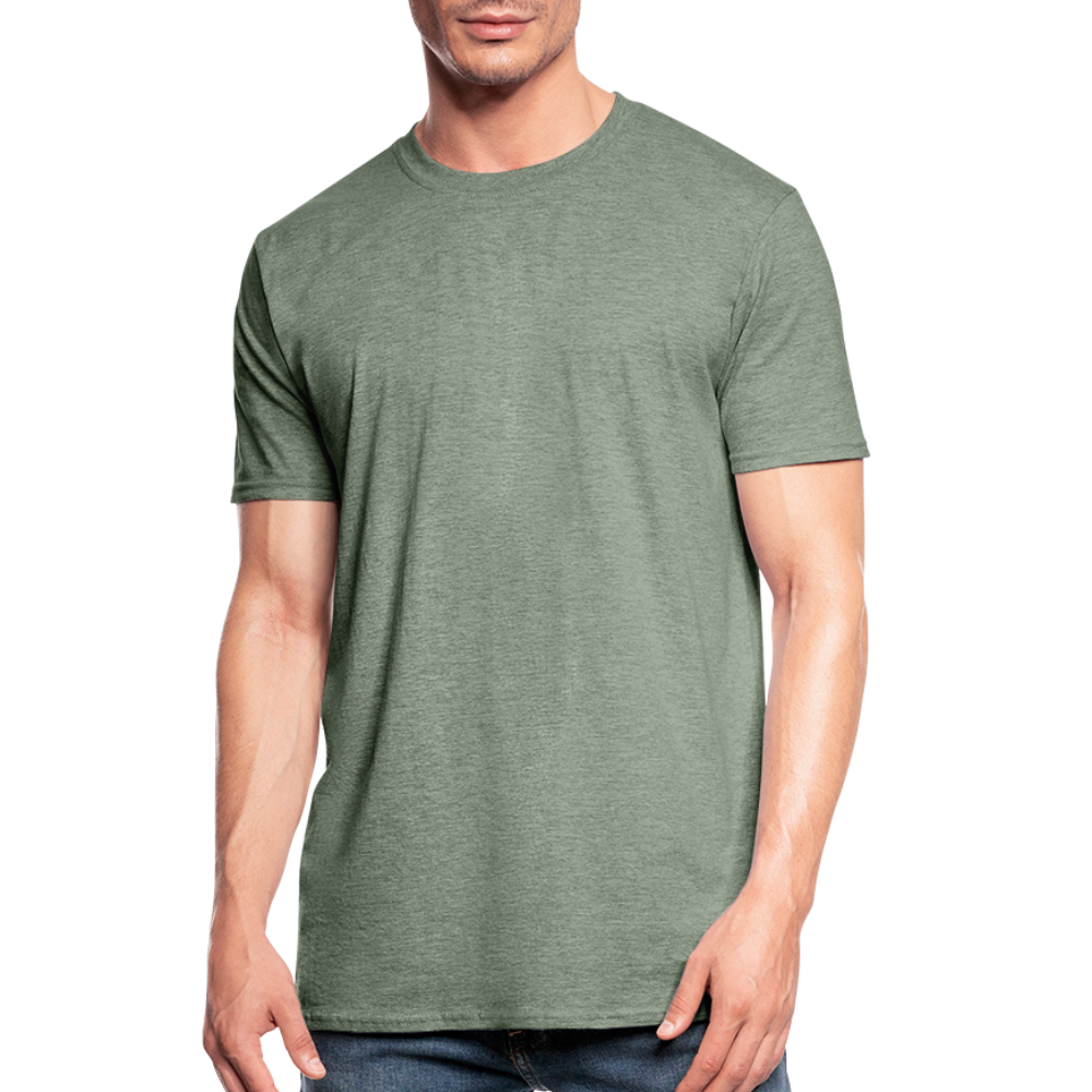 Unisex Polycotton T-Shirt | Gildan - heather military green