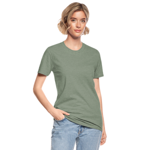 Unisex Polycotton T-Shirt | Gildan - heather military green