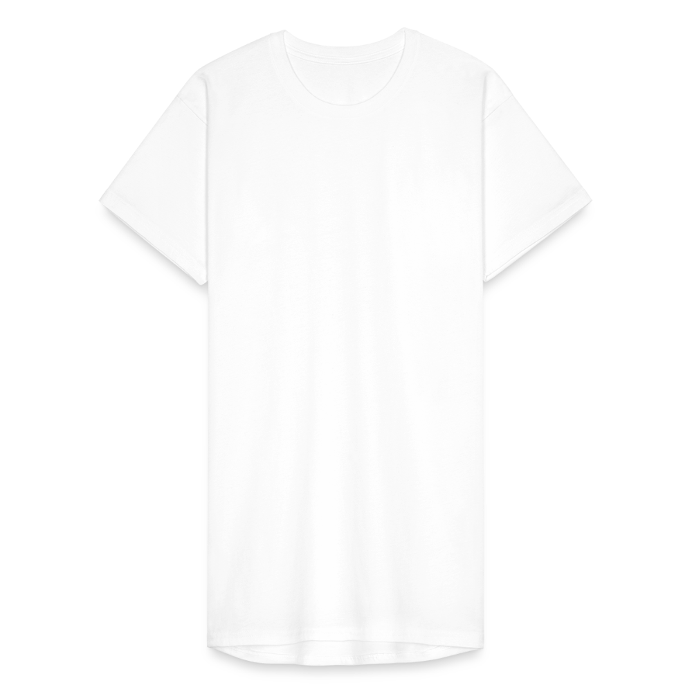 Men’s Long Body Urban Tee | Canvas - white