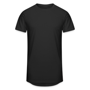 Men’s Long Body Urban Tee | Canvas - black