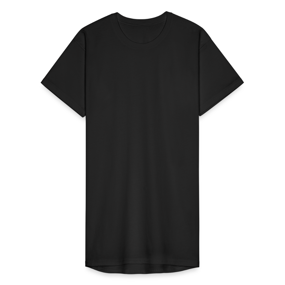 Men’s Long Body Urban Tee | Canvas - black