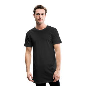 Men’s Long Body Urban Tee | Canvas - black