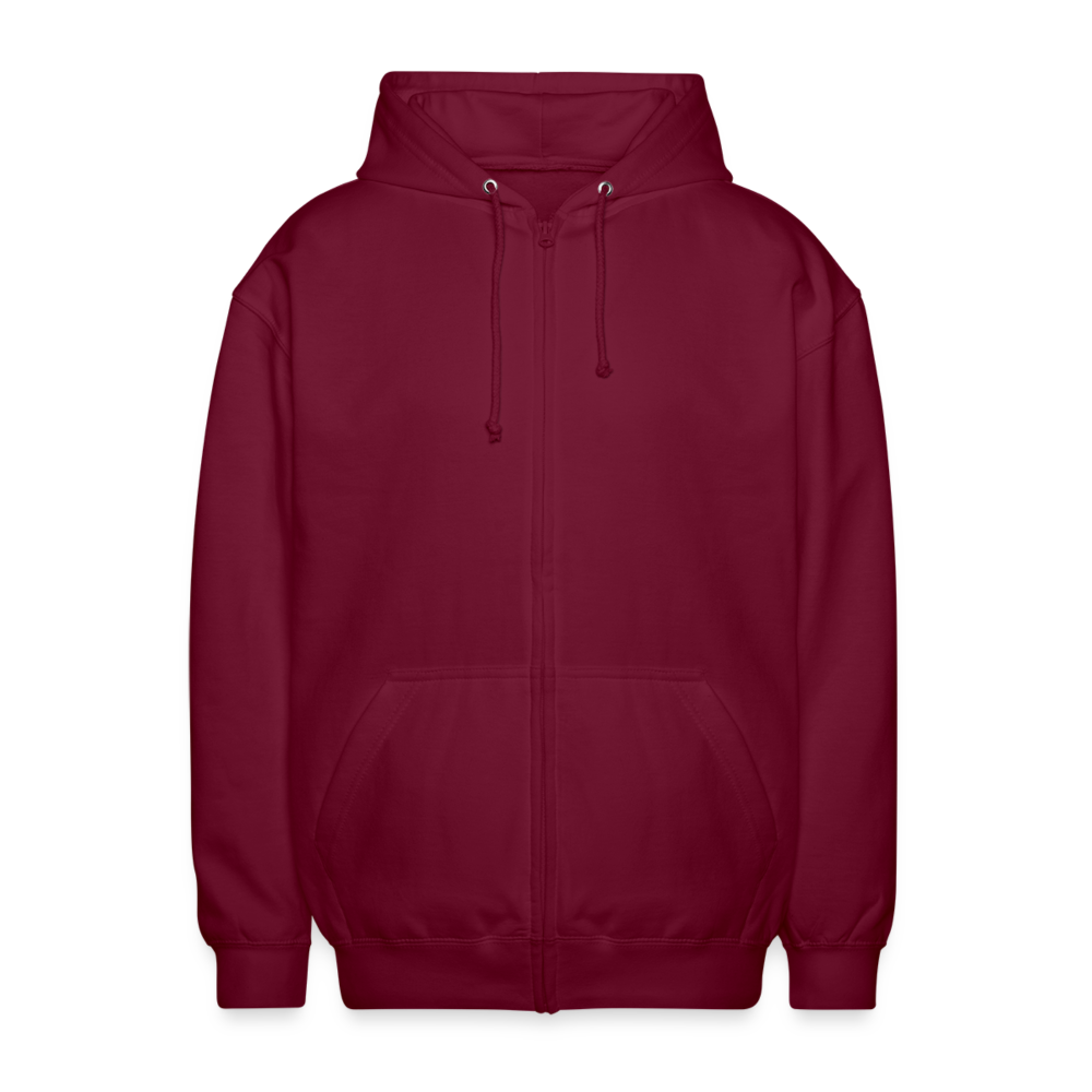 Unisex Hooded Jacket - bordeaux