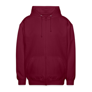 Unisex Hooded Jacket - bordeaux