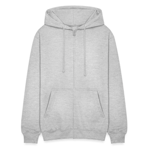 Unisex Hooded Jacket - light heather grey