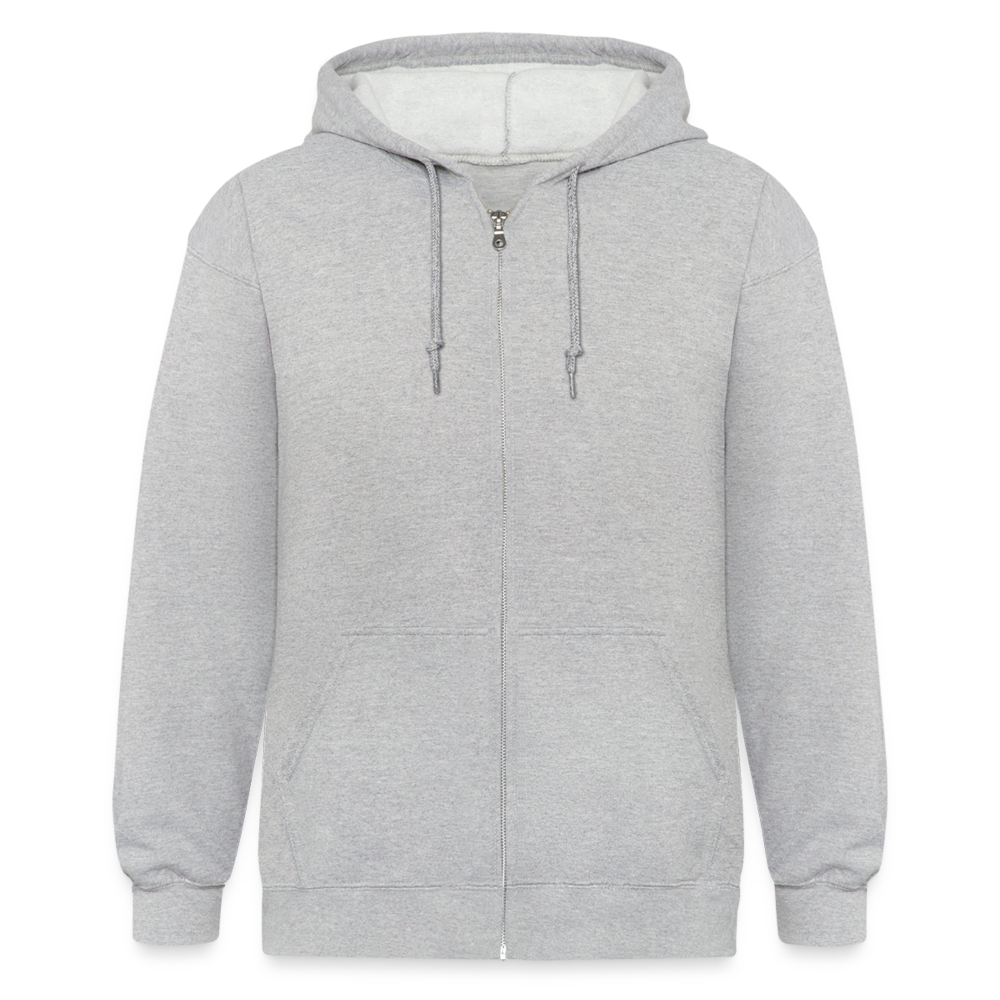 Men’s Heavyweight Hooded Jacket | Gildan - heather grey