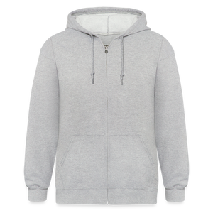 Men’s Heavyweight Hooded Jacket | Gildan - heather grey