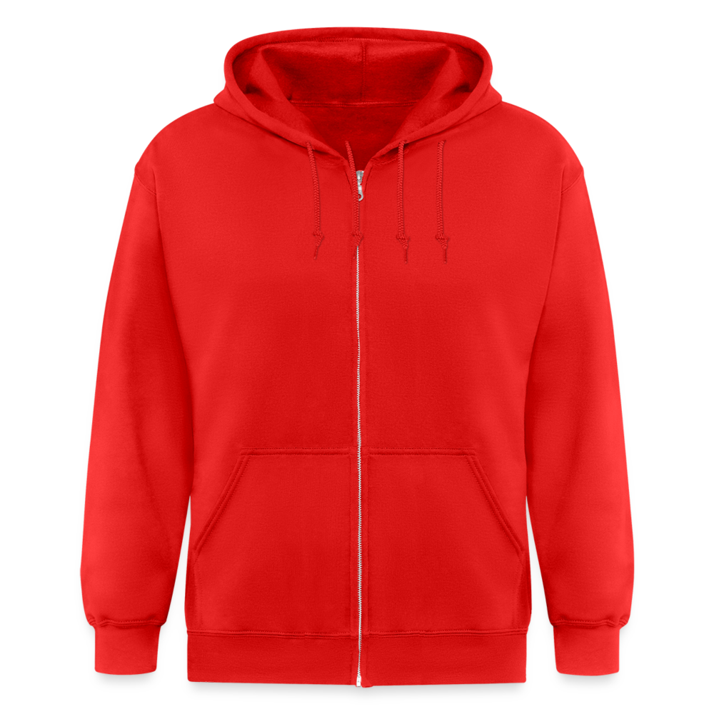 Men’s Heavyweight Hooded Jacket | Gildan - red