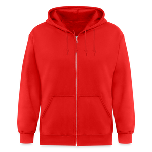 Men’s Heavyweight Hooded Jacket | Gildan - red