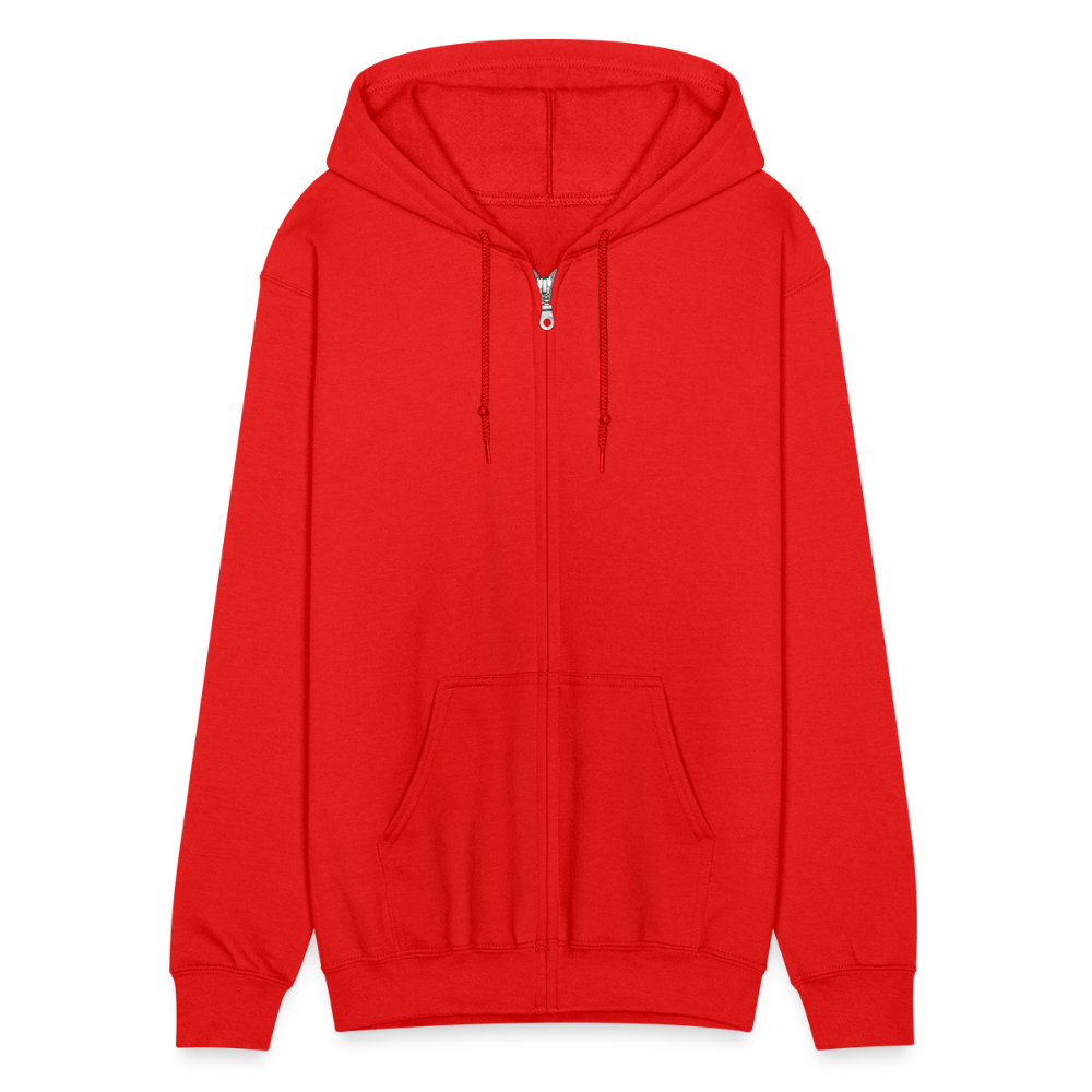 Men’s Heavyweight Hooded Jacket | Gildan - red