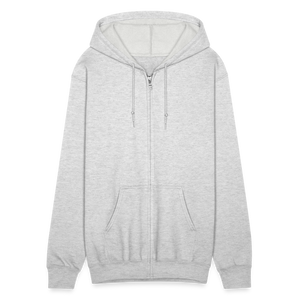 Men’s Heavyweight Hooded Jacket | Gildan - heather white