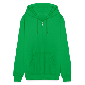 Men’s Heavyweight Hooded Jacket | Gildan - kelly green