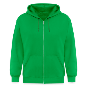 Men’s Heavyweight Hooded Jacket | Gildan - kelly green