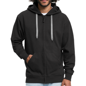 Men's Premium Hooded Jacket - black