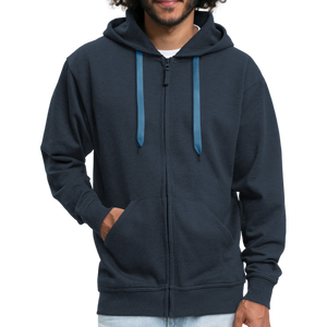 Men's Premium Hooded Jacket - navy