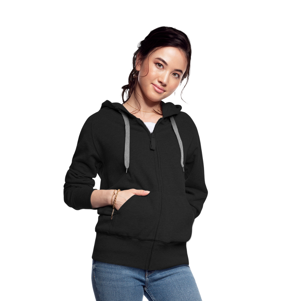 Women's Premium Hooded Jacket - black