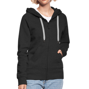 Women's Premium Hooded Jacket - black