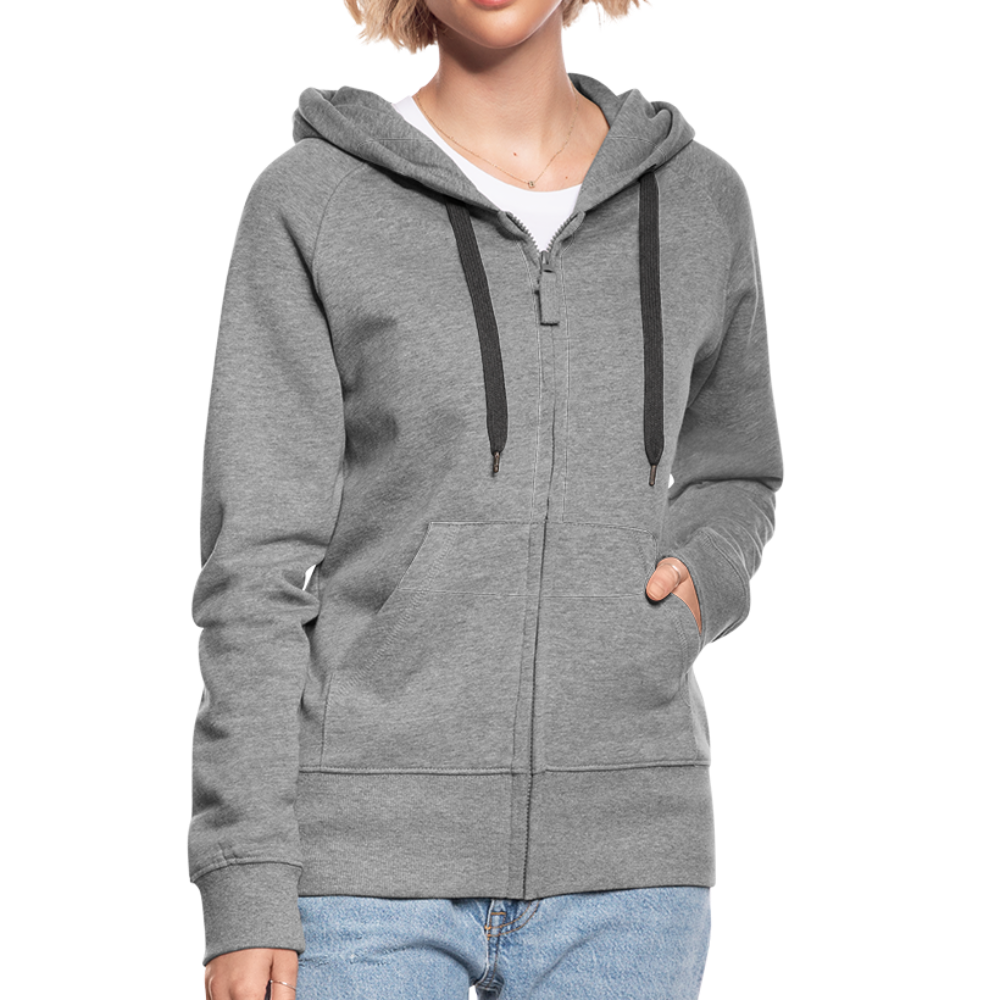 Women's Premium Hooded Jacket - heather grey