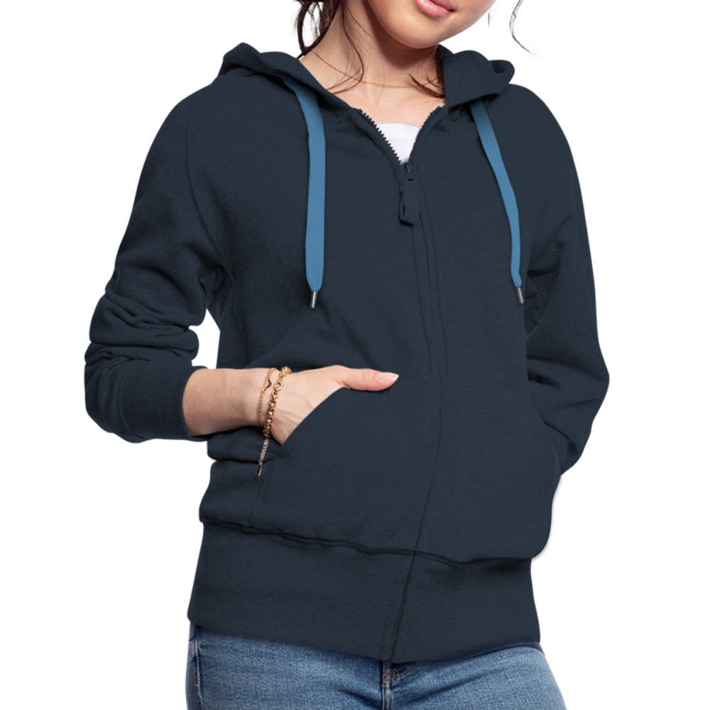 Women's Premium Hooded Jacket - navy